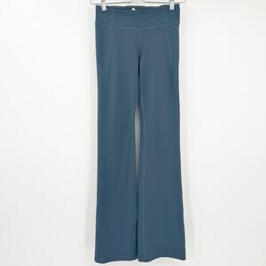 Under Armour Womens Athleisure Active Gym Fitness Kick Flare Yoga Pants XS Gray‎